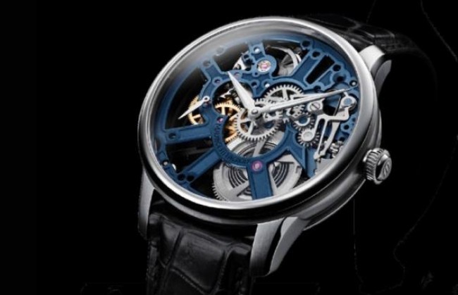 Компания Maurice Lacroix представила часы Masterpiece Squelette